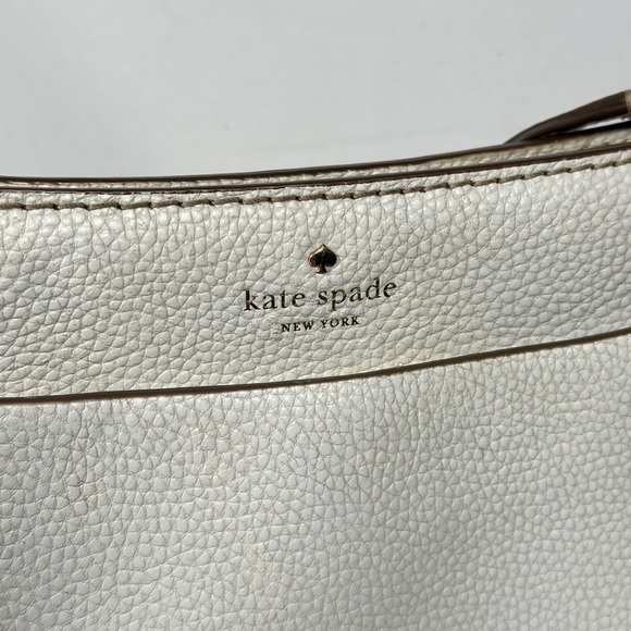 kate spade crossbody leather slim curved design one size white - Picture 14 of 14